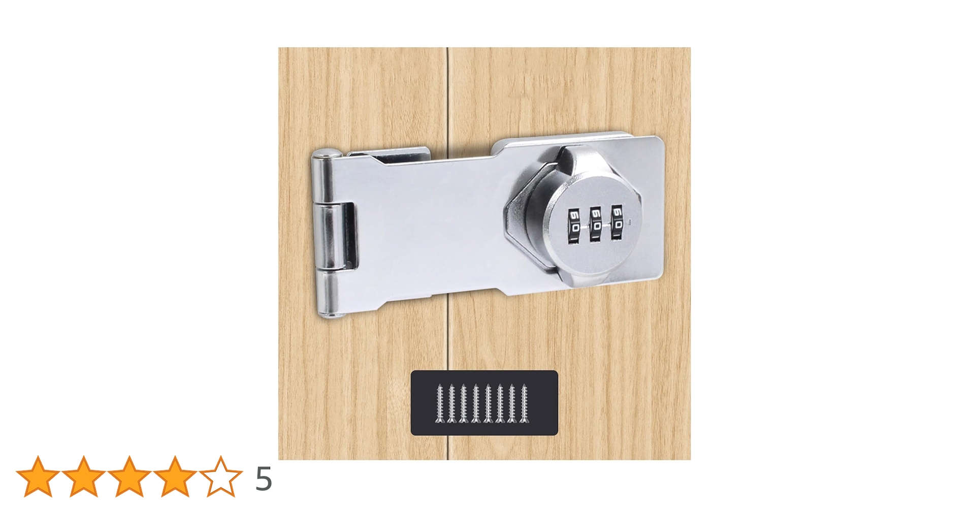 Amazon | ドアロック 部屋鍵後付け 3桁ダイヤル式 鍵 補助錠 耐震